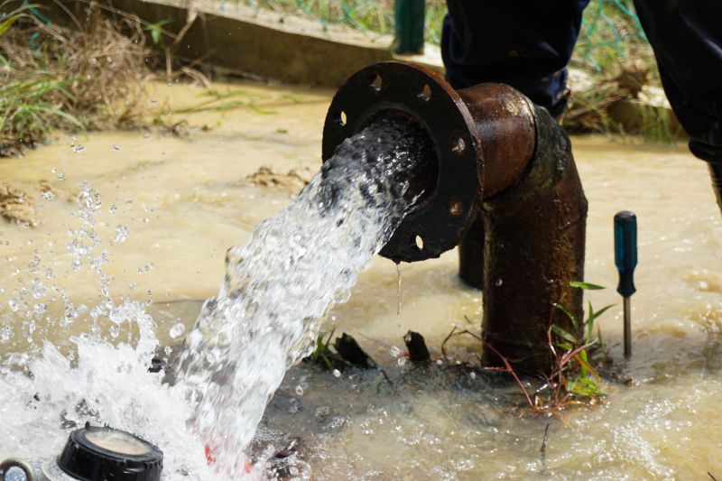 Frozen Pipe Repair detail