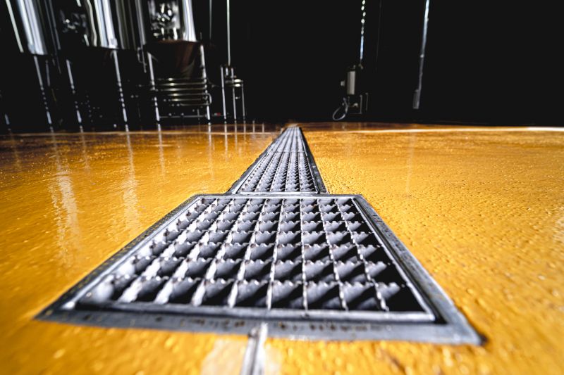 Laundry Drain Installation detail